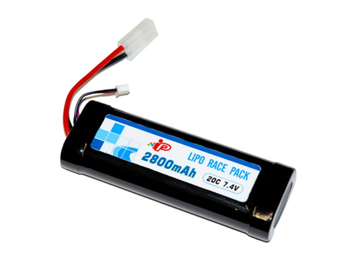 TSD/Intellect 7.4V 2800 mAh 20C LiPo AEG Battery, Large Pack