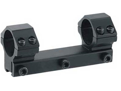 Leapers Accushot 1-Pc Mount w/30mm Rings, Medium, 3/8" Dovetail