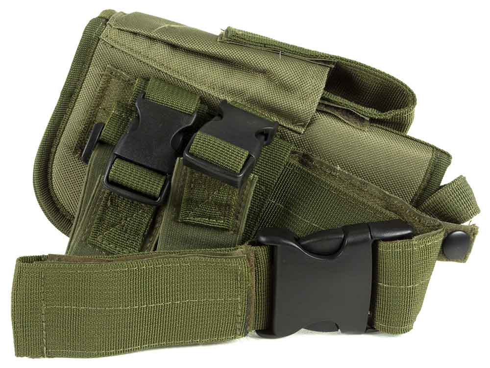 Firepower Universal Drop Leg Holster, OD Green