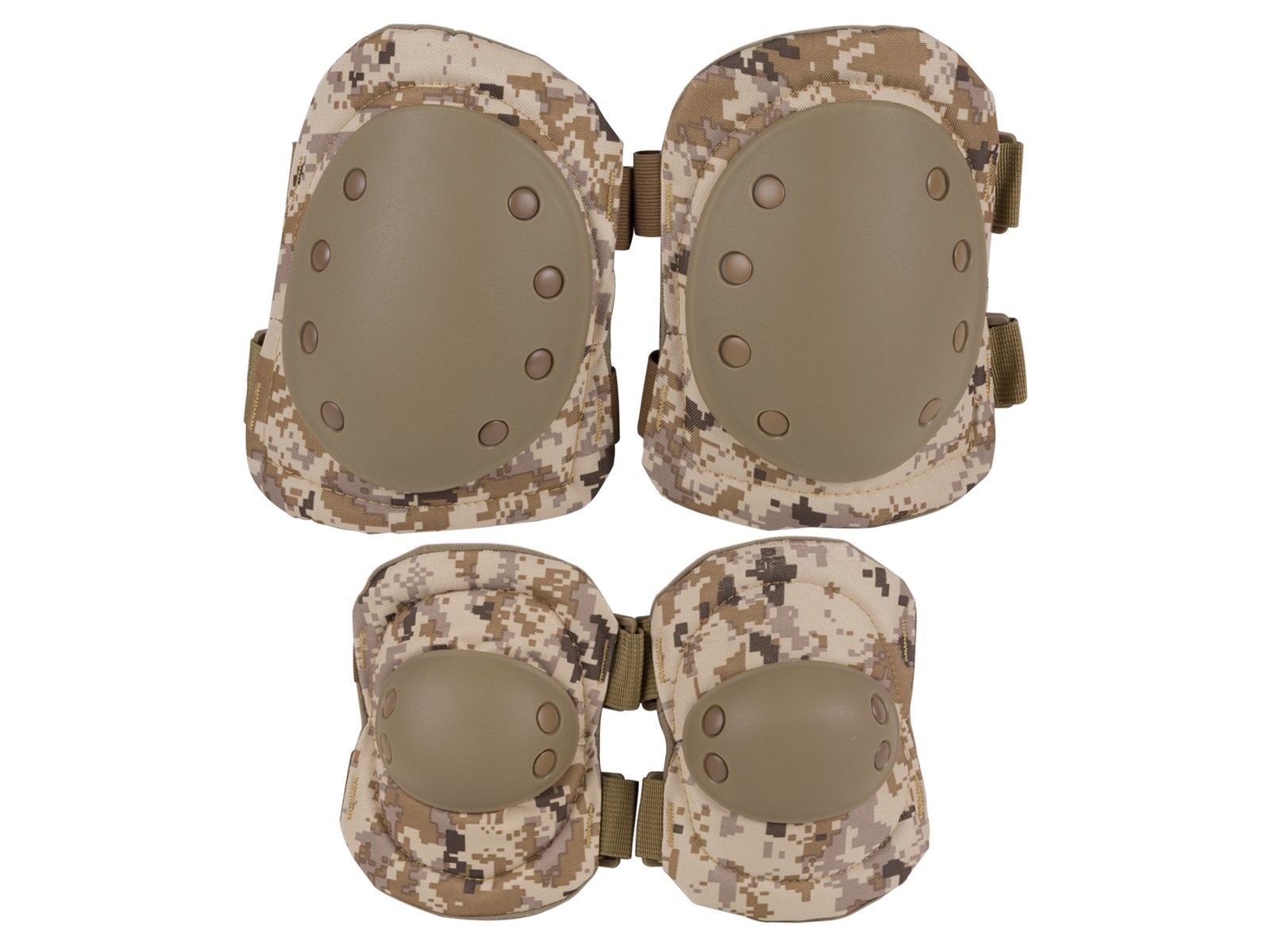 Firepower Safety Elbow & Knee Pad Set V4 , Desert