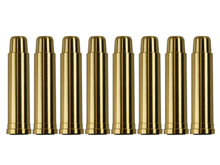 TSD Gas Revolver Airsoft Revolver Metal Cartridges, 8ct