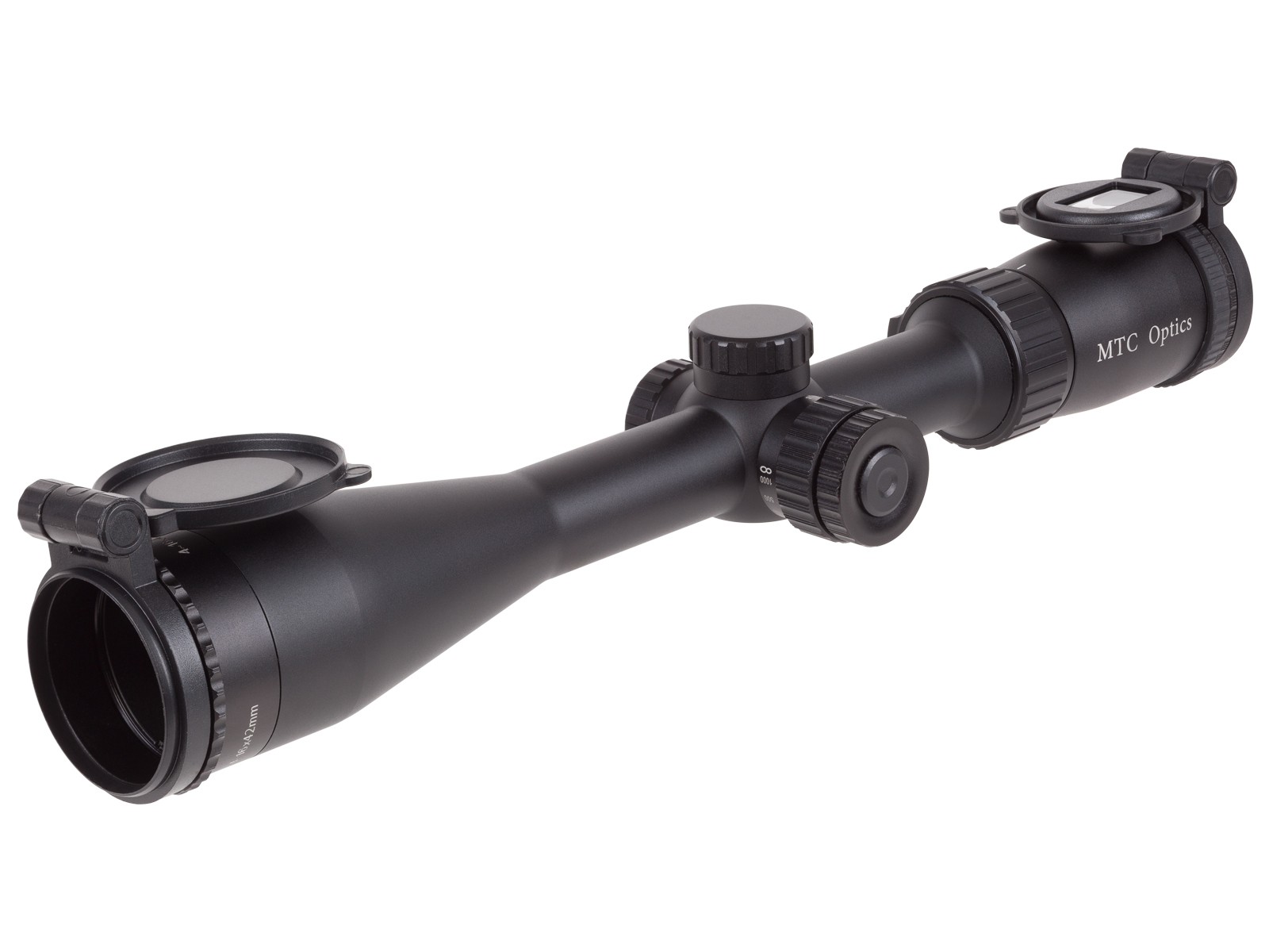 MTC Mamba Lite 4-16x42 Scope, Illuminated SCB2 Reticle, 1/4 MOA, 1" Tube