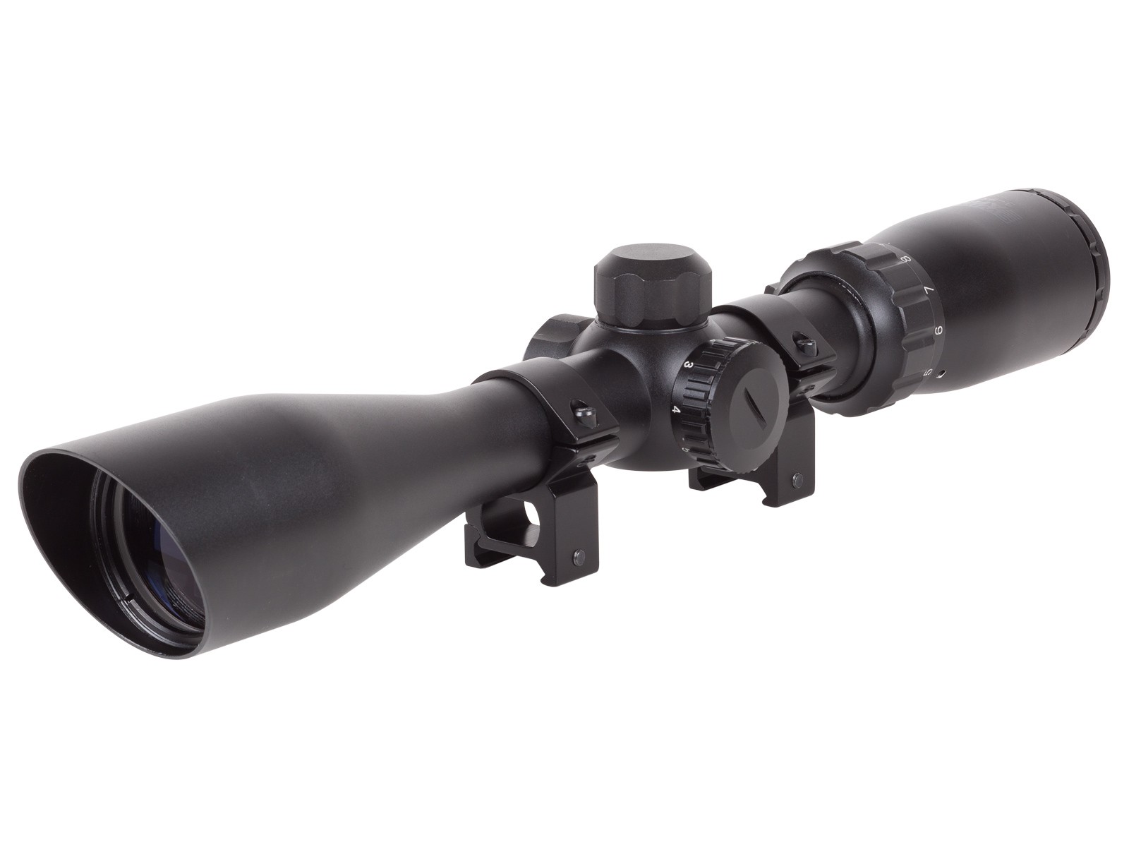 Swiss Arms 3-9x40 Scope with Blue Reticle