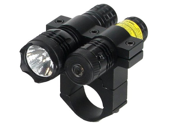 BSA Optics TWLLCP 650nm Tactical Weapon Red Laser Sight w/Flashlight