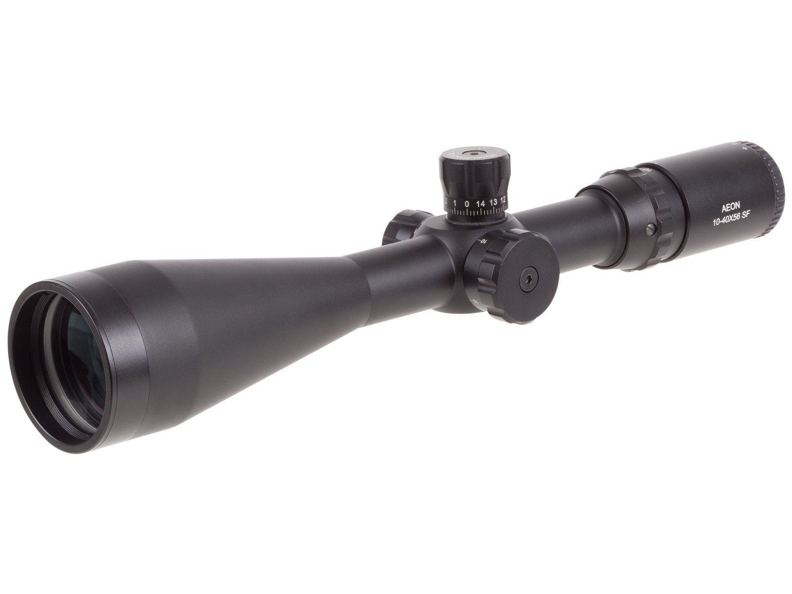 Aeon 10-40x56 SF AO Mil-Dot Reticle,1/4 MOA, 30mm Tube