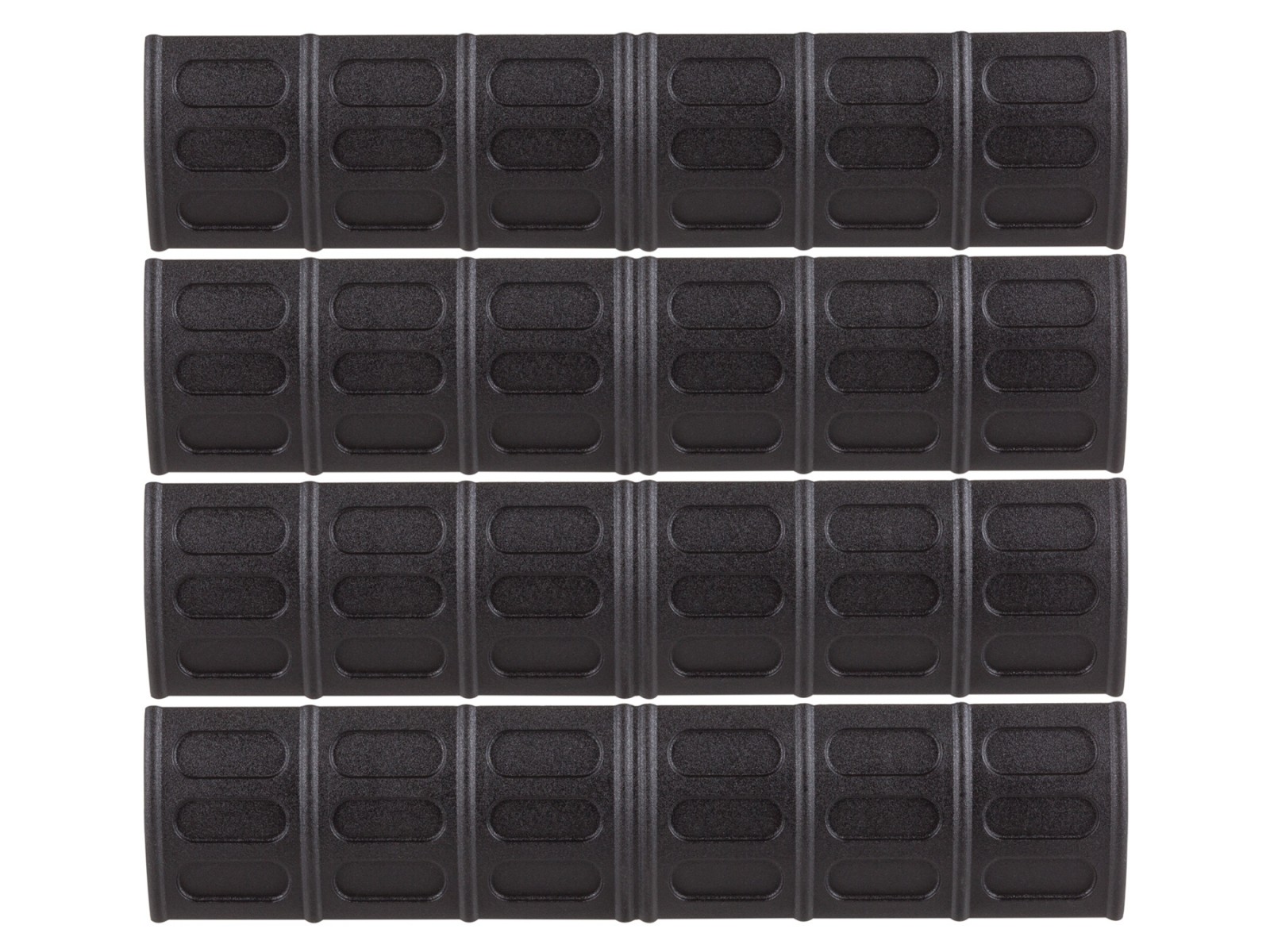 JBU Rail Covers 4 pieces, Black