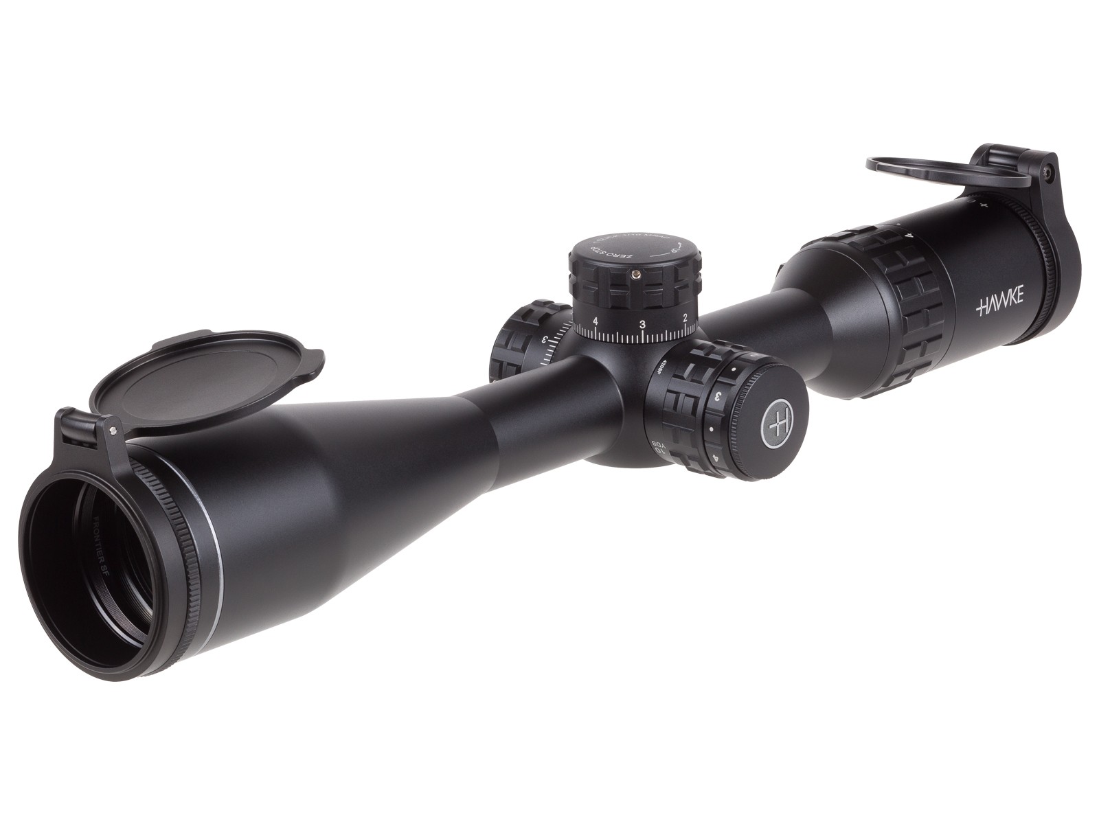 Hawke 4-20x44 AO Frontier IR Rifle Scope Mil Pro (20x) Reticle, 1/10 MRAD 1 Mono-tube