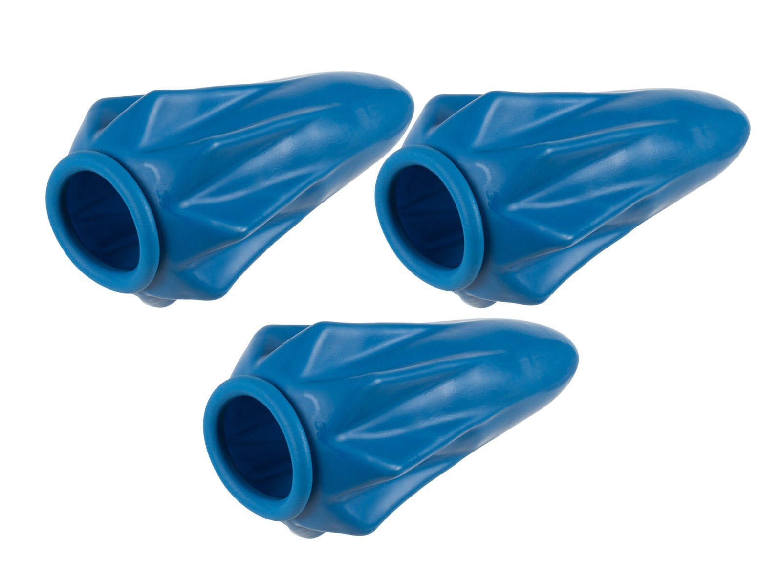 The Pocket Shot Slingshot Replacement Blue Pro Pouches NEW 3 Pack 