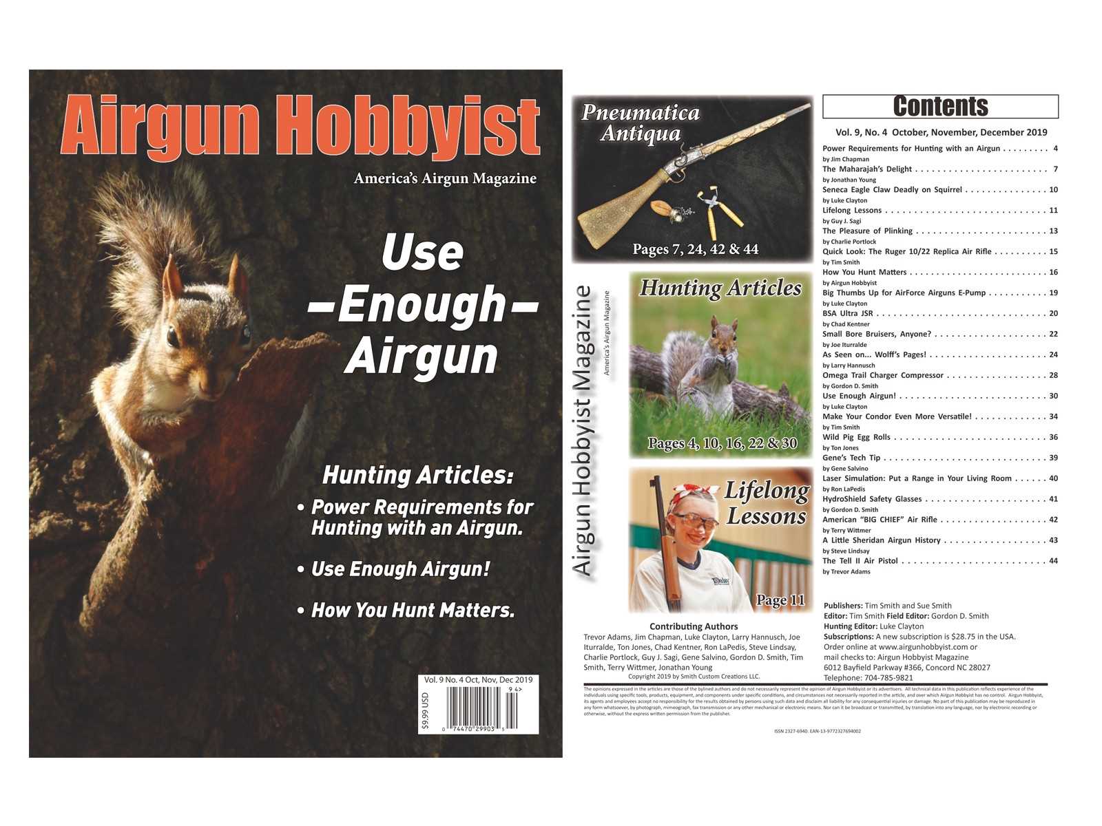 Airgun Hobbyist Magazine 4th Qtr. 2019