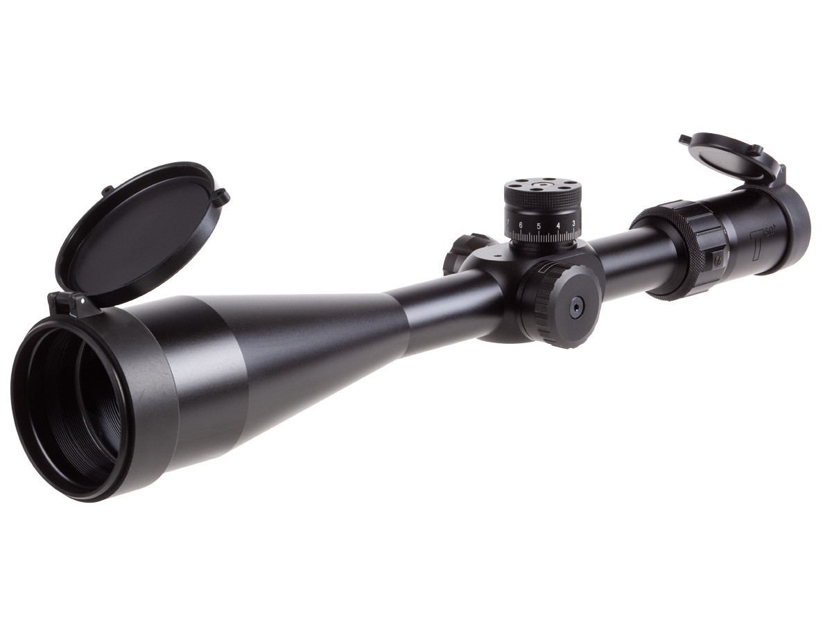 Falcon Optical Systems 10-50x60, T50 Riflescope, MOA 125 SFP Reticle, 1/8 MOA, 30mm