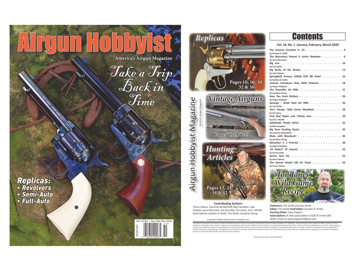 Airgun Hobbyist Magazine, Image 1