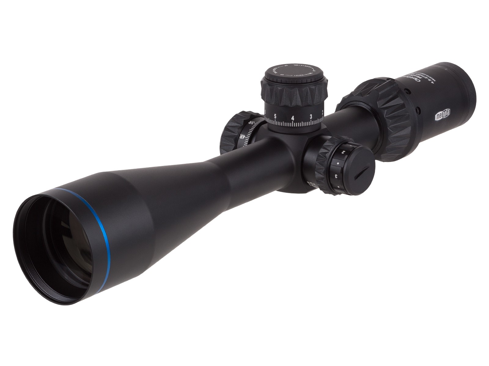 Meopta Optika6 4.5-27x50 FFP Rifle Scope, Illuminated MRAD (Mil/Mil), 30mm Tube