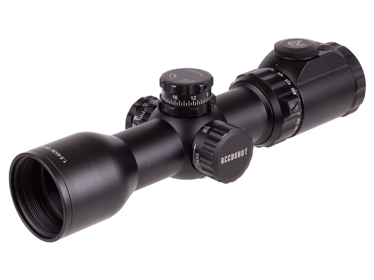 UTG OP3 1.5-6x36 AO Crossbow Scope, BDC IR, 30mm