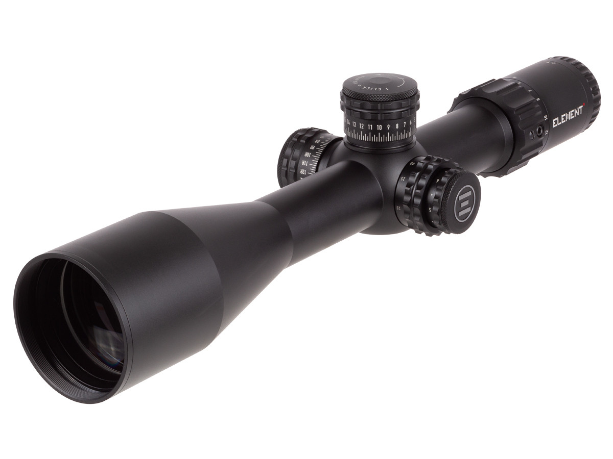 Element Optics Titan 5-25x56 FFP, APR-1C MRAD Reticle, 34mm Tube