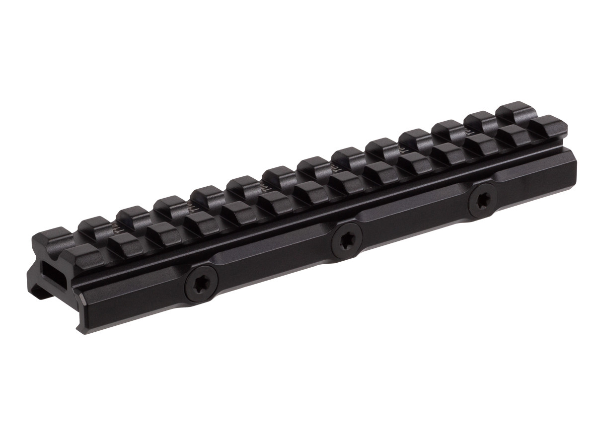 UTG Super Slim Picatinny Riser Mount, .5 Height, 13 Slots