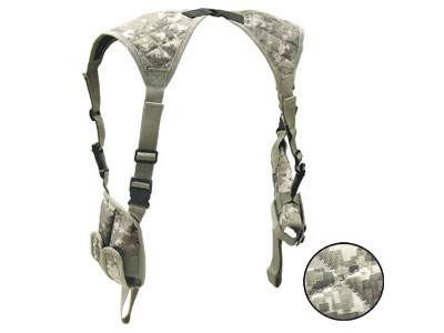 UTG Deluxe Universal Horizontal Shoulder Holster, Army Digital Camo