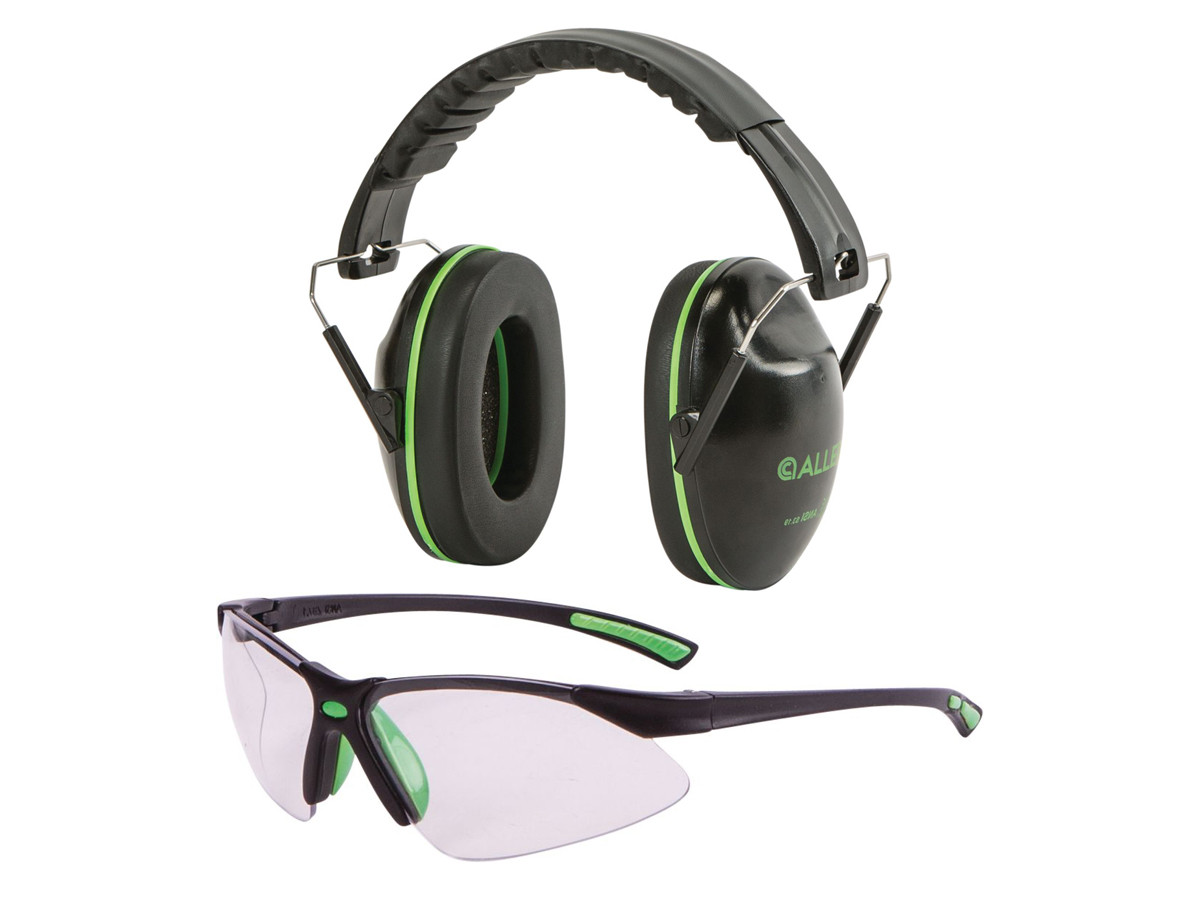 Allen Company Gamma Junior Muffs And Glasses Combo