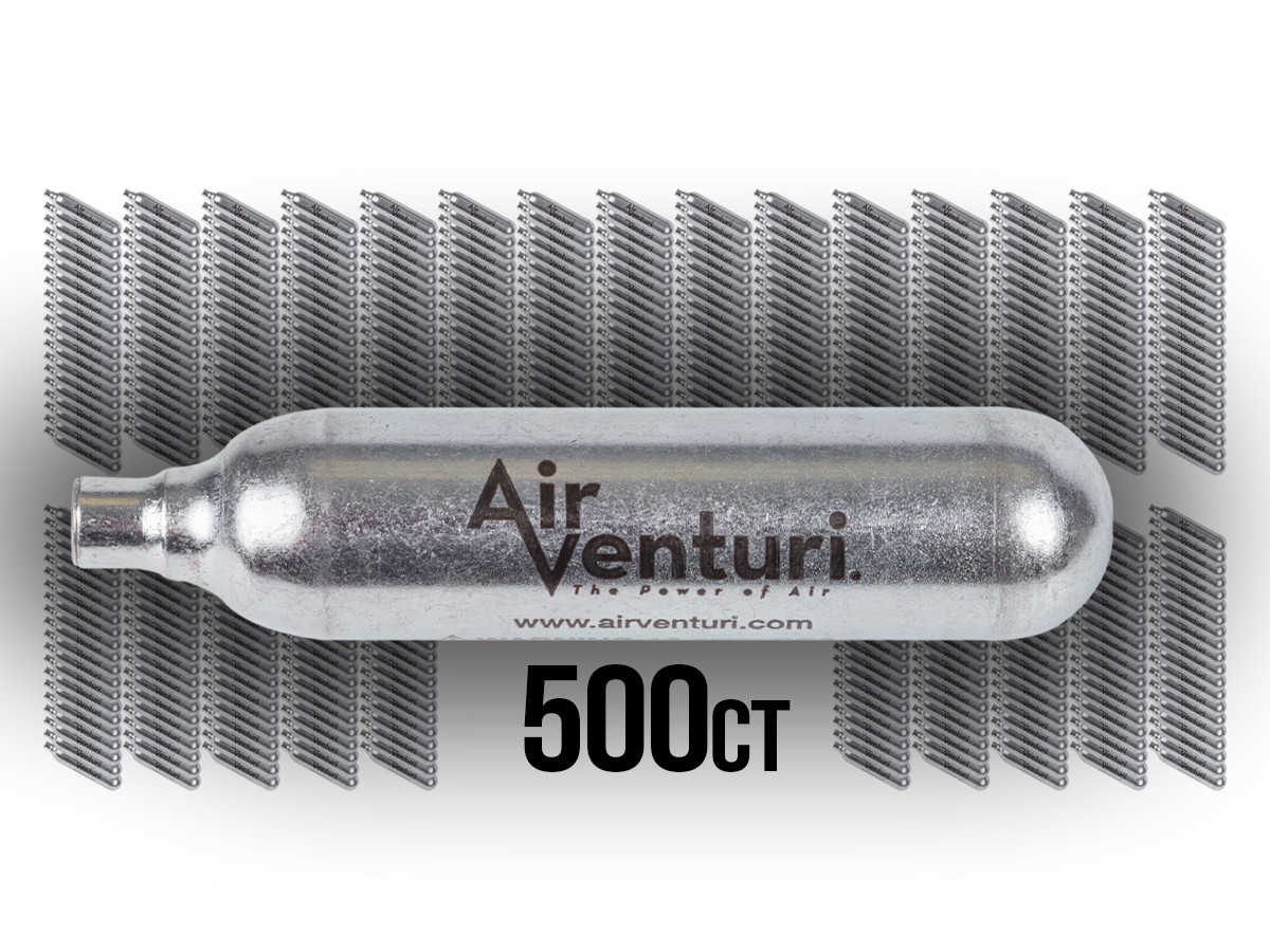 Air Venturi 12-Gram CO2 Cartridges, 500ct