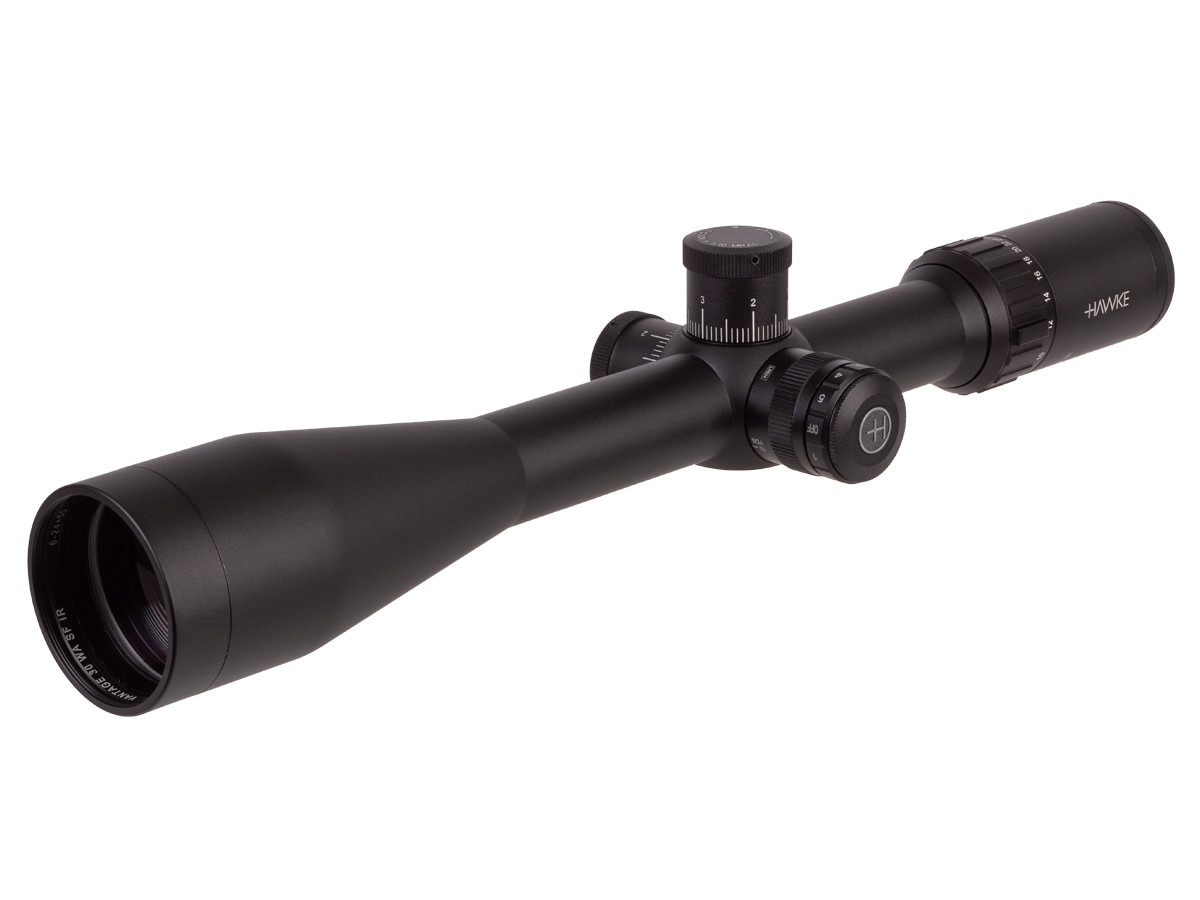 Hawke 6-24x50 WA Vantage Riflescope IR SF 10x1/2 Mil Dot, 1/10 MRAD, 30mm Tube