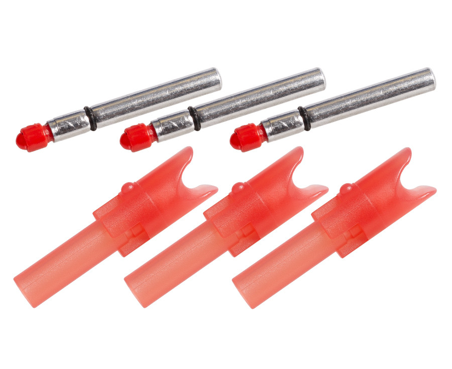 TenPoint Alpha-Brite Lighted Nock System - Red - 3 Pack