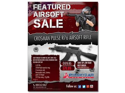 Pyramyd Air Airsoft flyer