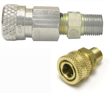 Female quick-disconnect adapter, Image 1