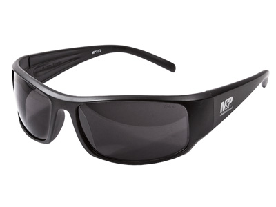 Smith & Wesson M&P Safety Glasses, Black Frame, Smoke Lenses, Anti-Fog