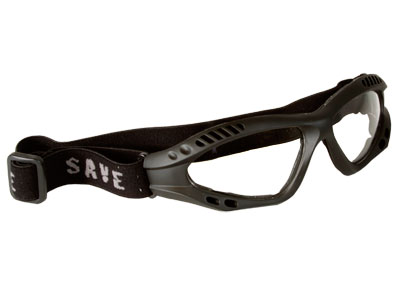 Save Phace Sly Series Tactical Goggles, Clear Lens