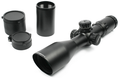 Leapers Accushot 3-12X44AO Mini Rifle Scope, SWAT, Mil-Dot Reticle, 30mm Tube