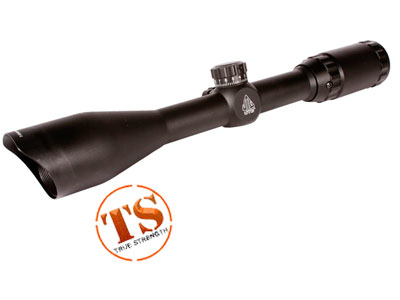 UTG 3-9x40 Rifle Scope, Mil-Dot Reticle, 1/4 MOA, 1" Tube, 3/8" Dovetail Rings