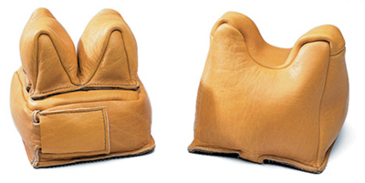 Beeman DLX Leather Sandbag Rests, 2