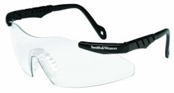 Smith & Wesson Magnum Series Mini Clear Lens Safety Glasses, Fits Kids