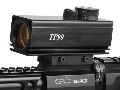 Tech Force TF90 Red Dot Sight, 3 MOA, Rheostat, 11mm & Weaver Mounts