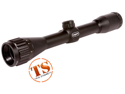 Leapers UTG 4x32 AO Rifle Scope, Mil-Dot Reticle, 1/4 MOA, 1" Tube, Weaver Rings