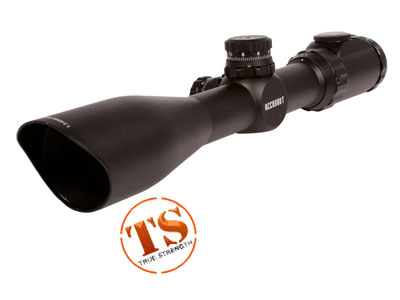 Leapers UTG 1.5-6x44 Accushot Rifle Scope, EZ-TAP, Ill. Mil-Dot Reticle, 1/4 MOA, 30mm tube, Weaver Rings