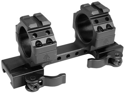 UTG Quick-Detach 1-Pc Mount, Weaver/Picatinny, 30mm Rings, 4.72" Long, Matte Black