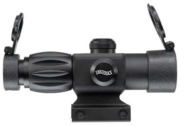Walther Tac-Op 17 1.7-5.1x30 Rifle Scope, Crosshair Reticle + Illuminated Red/Green Dot, Integral Weaver/Picatinny Mount