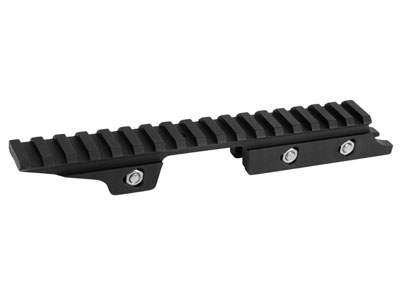 Welman 11mm-to-Picatinny Drooper Rail, 16 MOA, Fits Air Arms S410/S510 Air Rifles