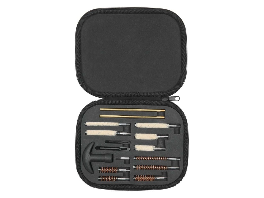 Allen Krome Handgun Cleaning Kit, 16-Pieces