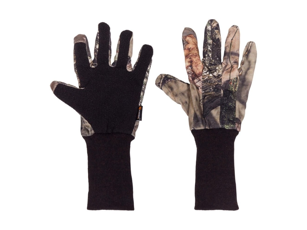 Allen Vanish Camo Jersey Hunting Gloves, Mossy Oak Break-Up Country