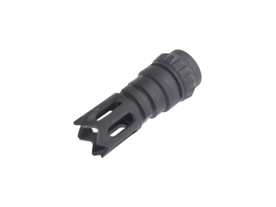 Raptor Full Metal AAC Style Phantom Airsoft Flash Hider -14mm