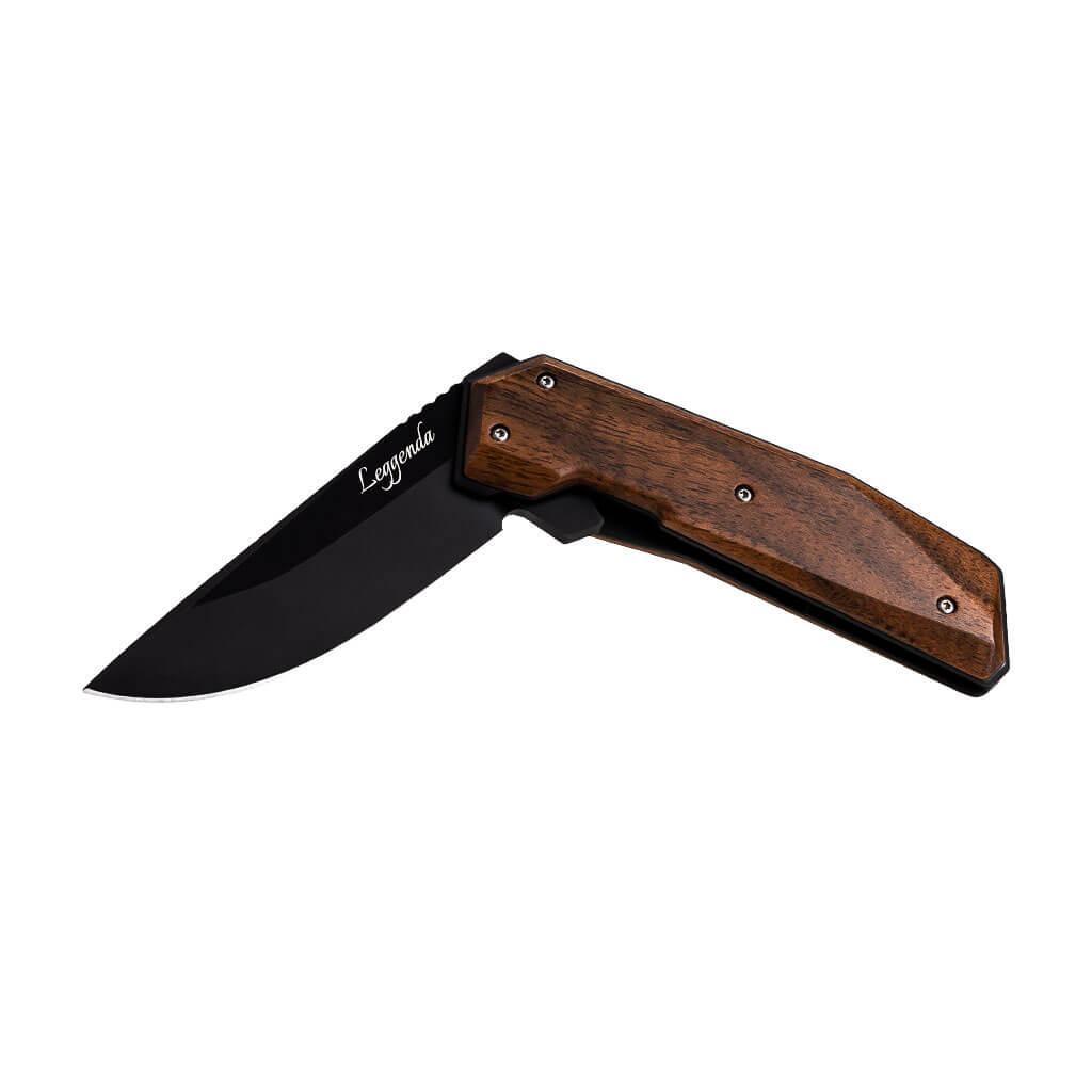 WOOX Leggenda Folding Knife  - Mil Spec / Walnut