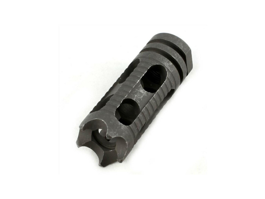 Raptor Tactical Version 7 Steel Airsoft Flash Hider, 14mm CCW Threaded