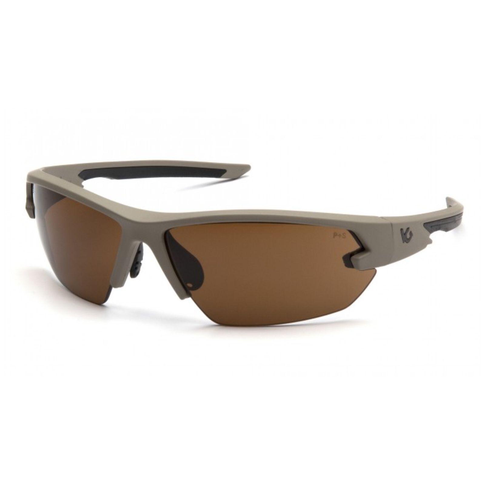 Pyramex  Safety Semtex 2.0 Tan Frame Bronze Anti-Fog Lens