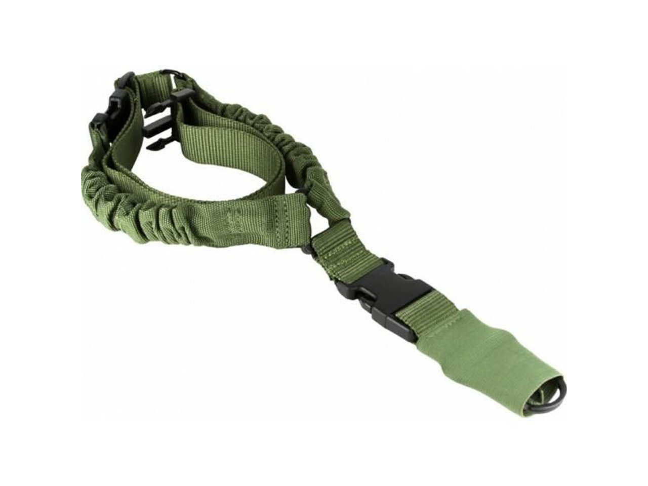 Aim Sports One Point Bungee Rifle Sling, Green