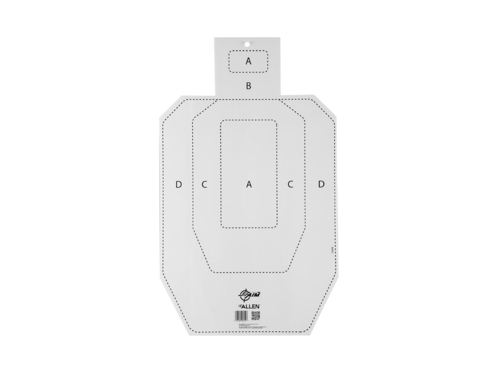 Allen EZ Aim Coroplast IPSC Silhouette Shooting Target