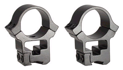 B-Square 25020 1" Air Sporter Rings, High, 9.5-13.5mm Dovetail, See-Thru