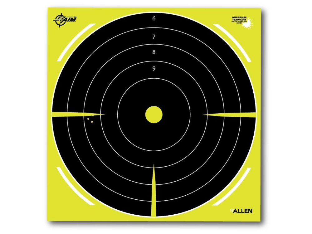 Allen EZ Aim Pull-N-Shoot Splash Paper Targets, None