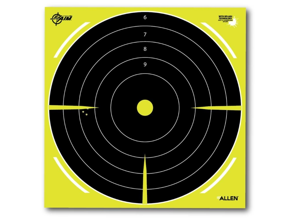 Allen EZ Aim Pull-N-Shoot Splash Paper Targets, Multicolored