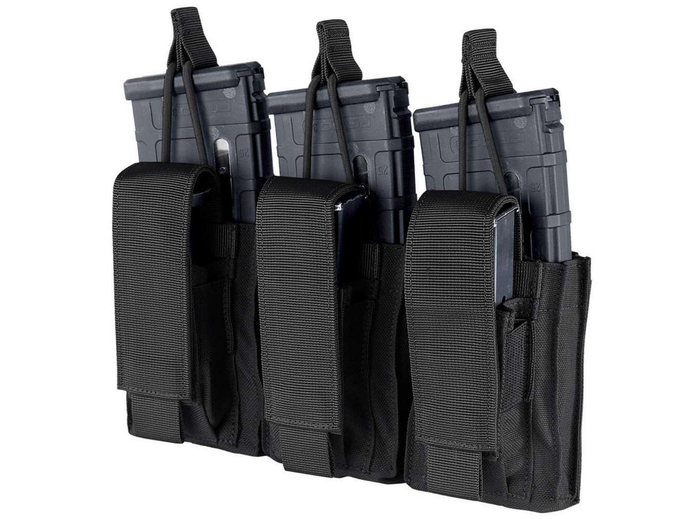 Condor Gen 2 Triple Kangaroo Mag Pouch, Black